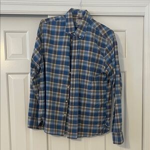 Jcrew Blue Plaid Men's Shirt